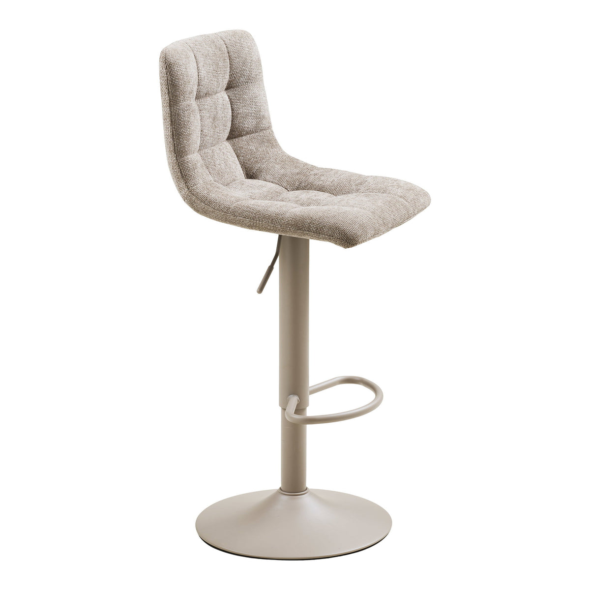 Scaun de bar, gri, picioare gri, HN1272
