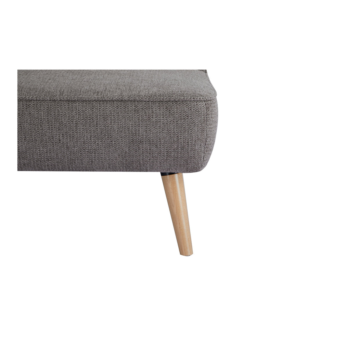Canapea extensibilă, maro, picioare natur, HN1080