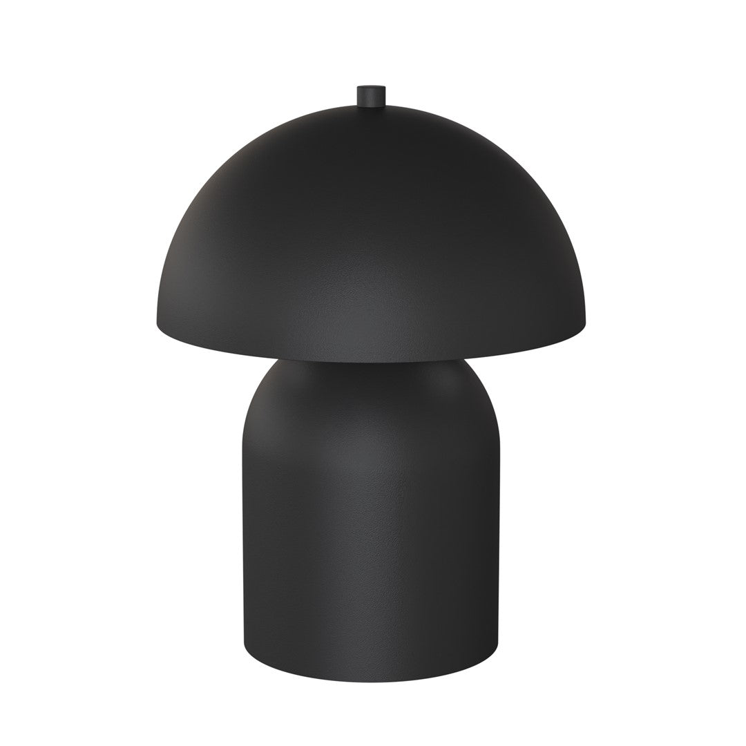 Veioza metalica neagra Mush