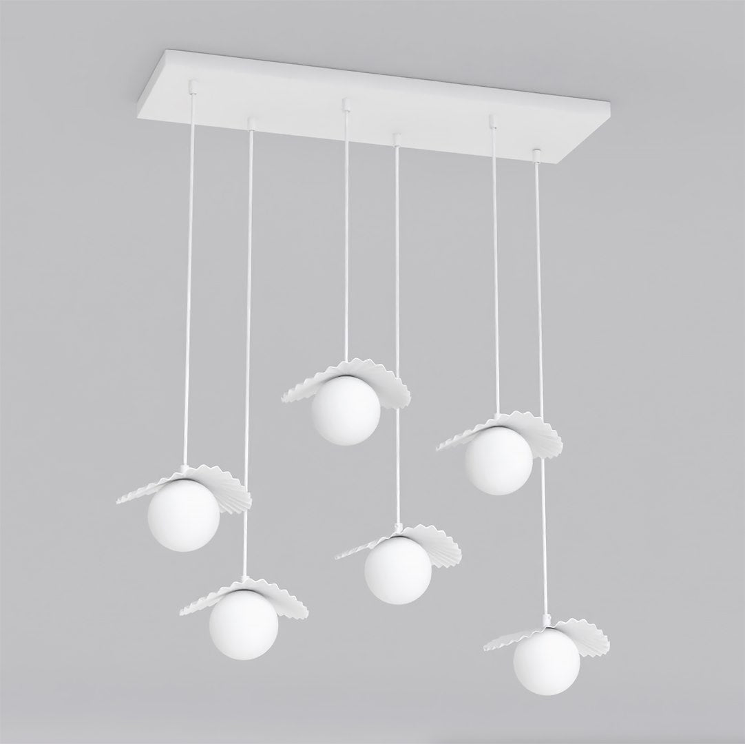 FLORA 6 WHITE OPAL