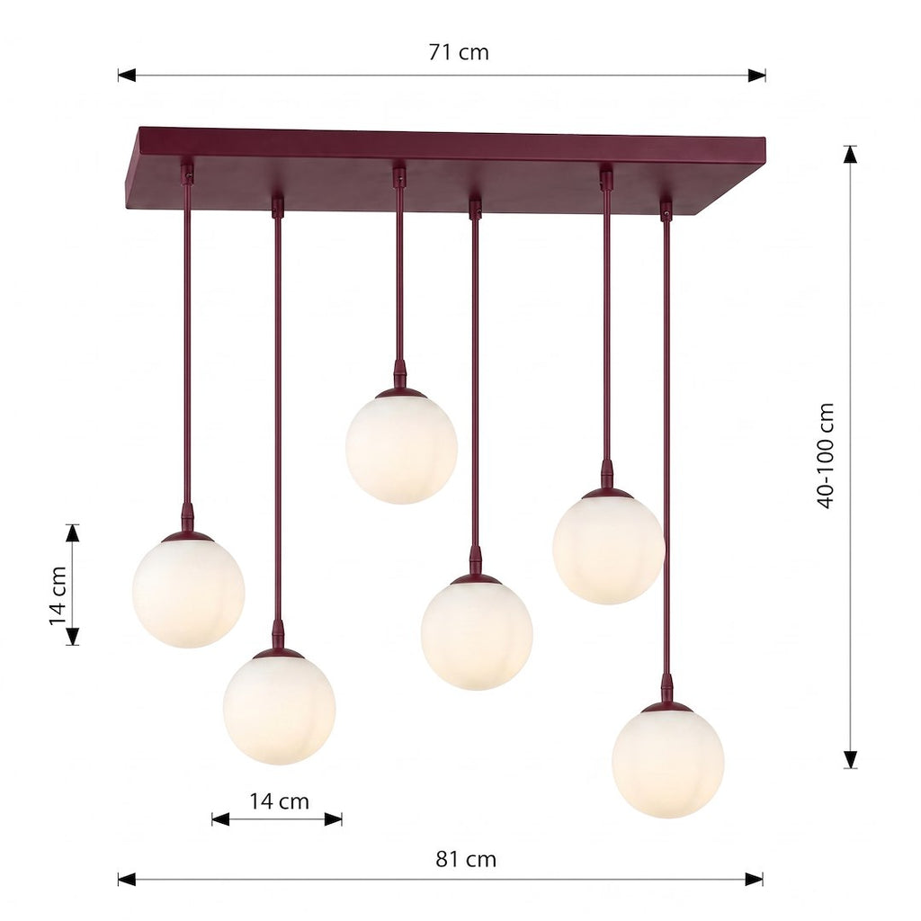 COSMO 6 BURGUNDY OPAL
