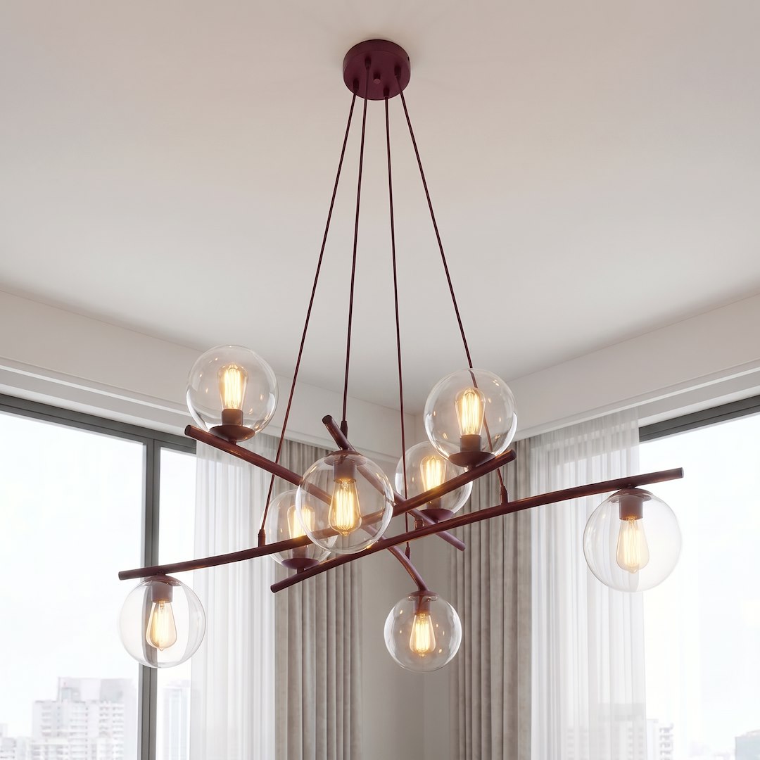 ESSA 8 BURGUNDY TRANSPARENT
