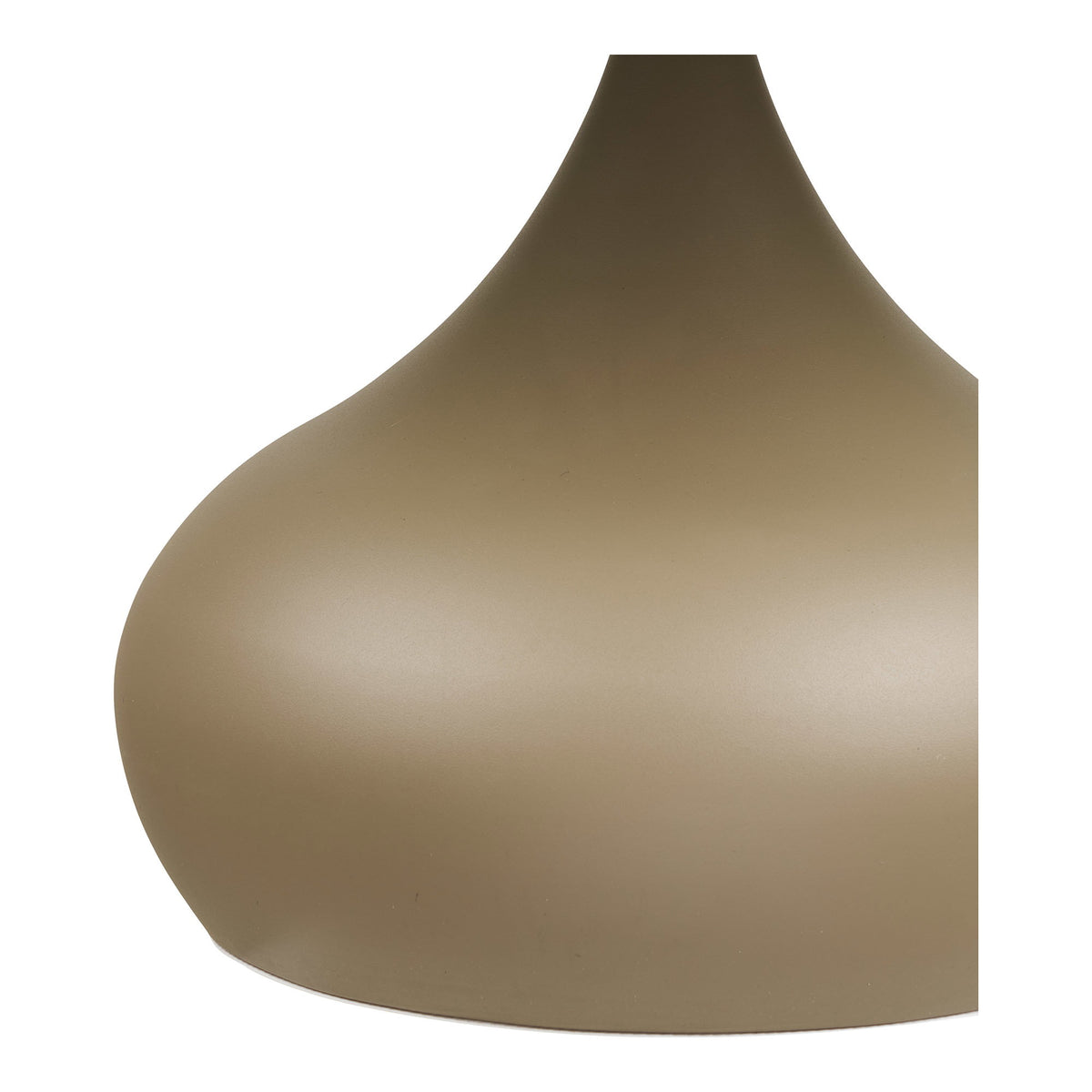 Masă de cafea, metal/sticlă securizată, kaki, ø70x42 cm