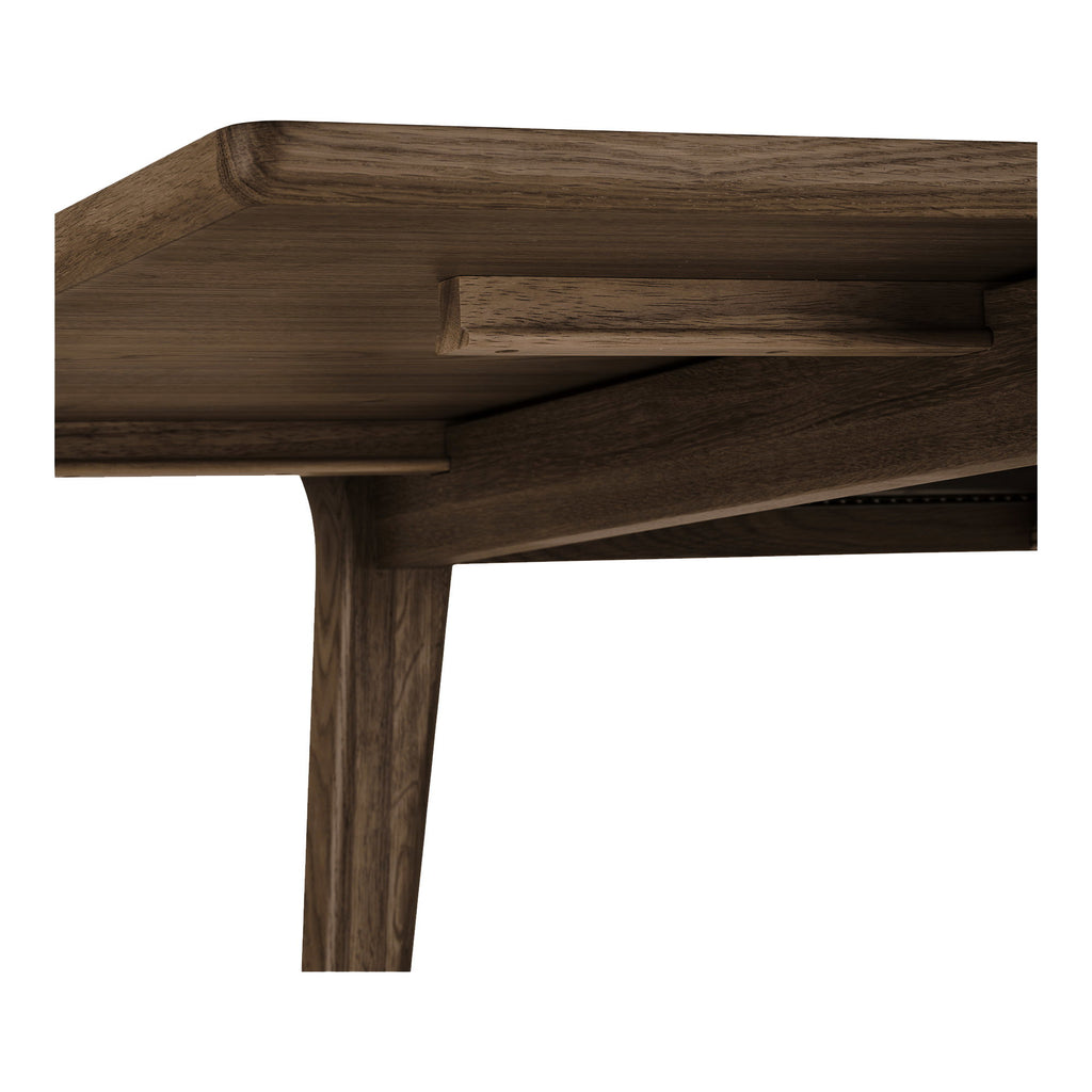 Masă de dining, furnir de stejar, maro, include două extensii, 100x240-290-340x75 cm