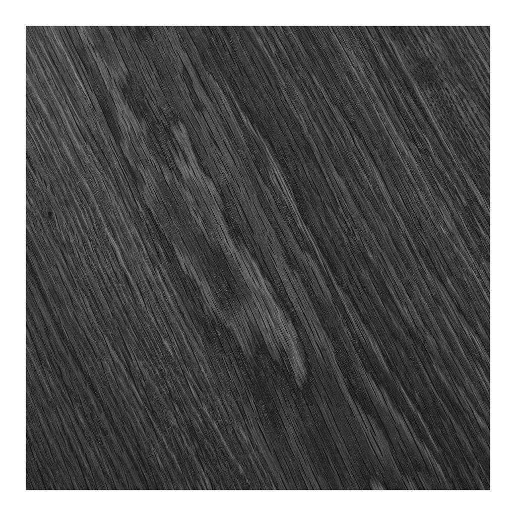 Masă de dining, furnir de stejar, negru, include trei extensii, ø120x120-160-200-240x75 cm