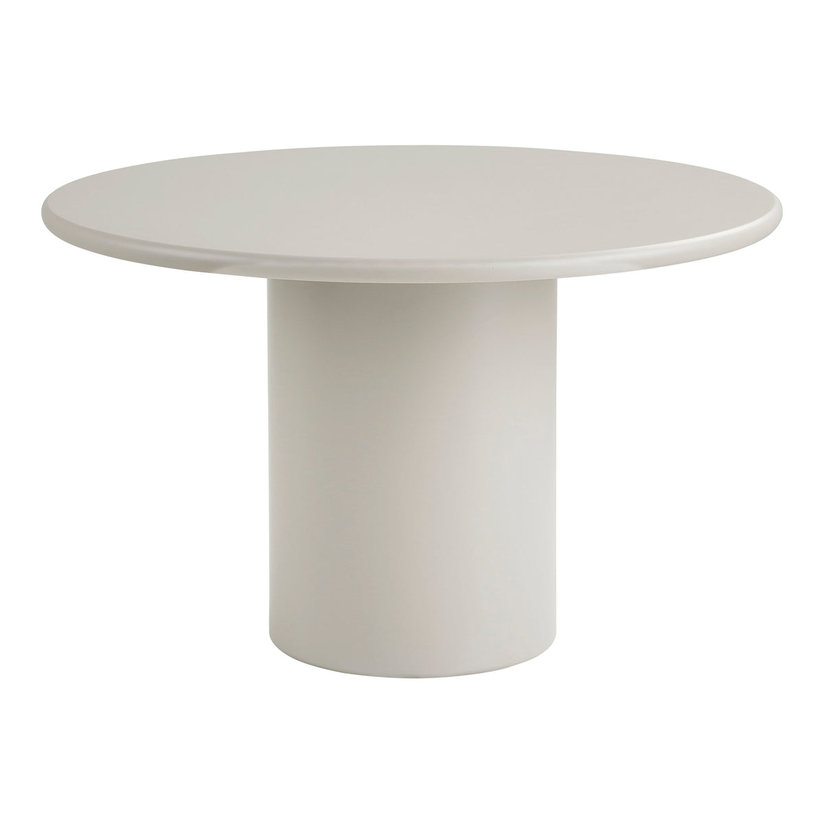Masă de dining, nisipiu, ø120x75 cm
