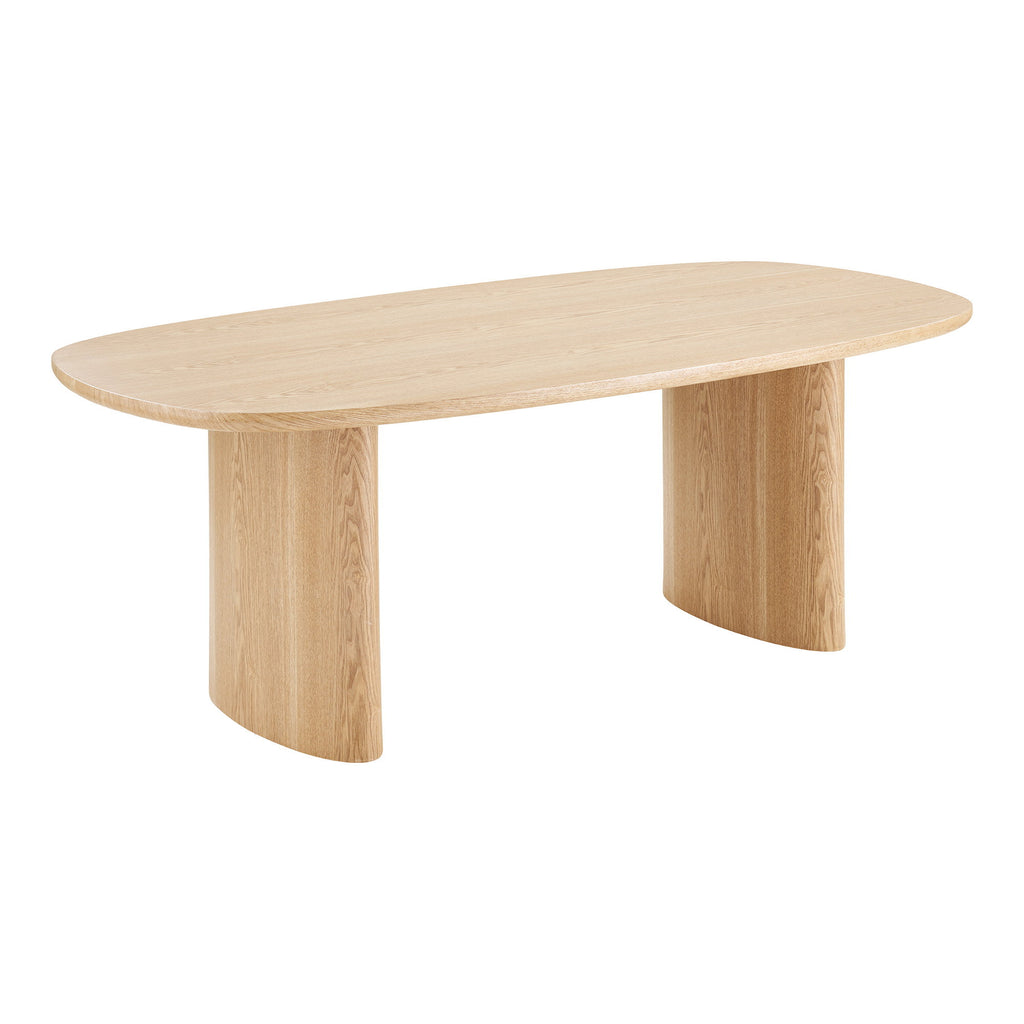 Masă de dining, frasin, 110x210x75 cm