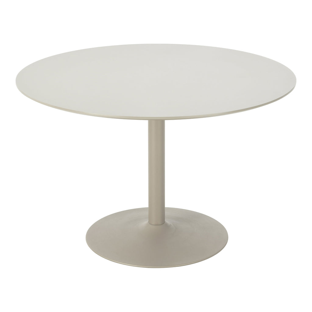 Masă de dining, nisipiu, ø120x75 cm