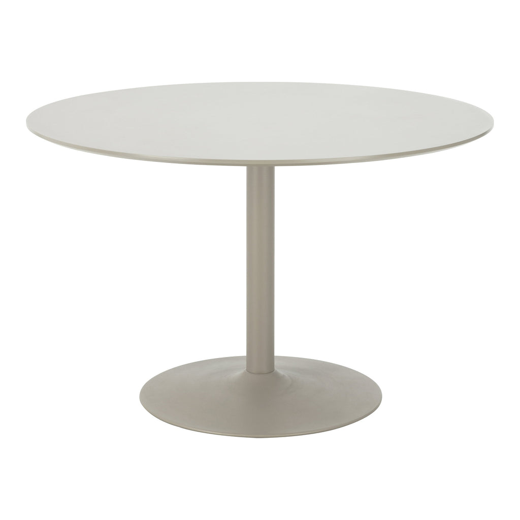 Masă de dining, nisipiu, ø120x75 cm