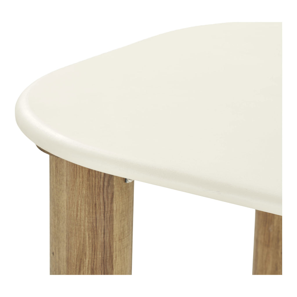 Masă de dining, aspect de ciment, nisipiu/maro, 100x240x76 cm