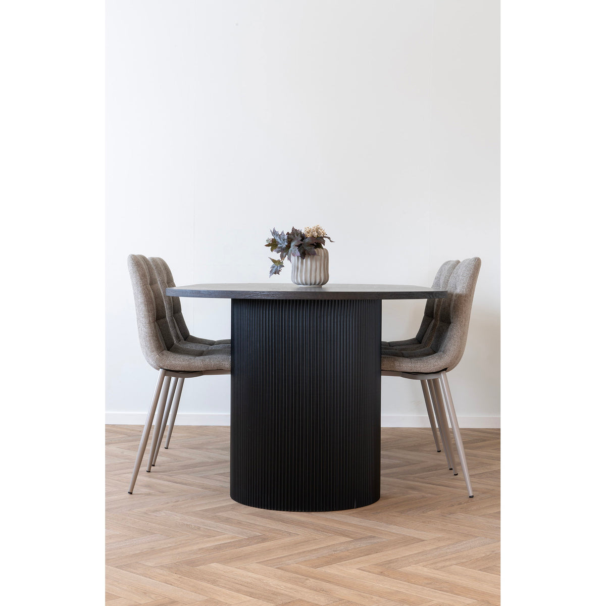 Masă de dining, maro închis, 100x210x75 cm