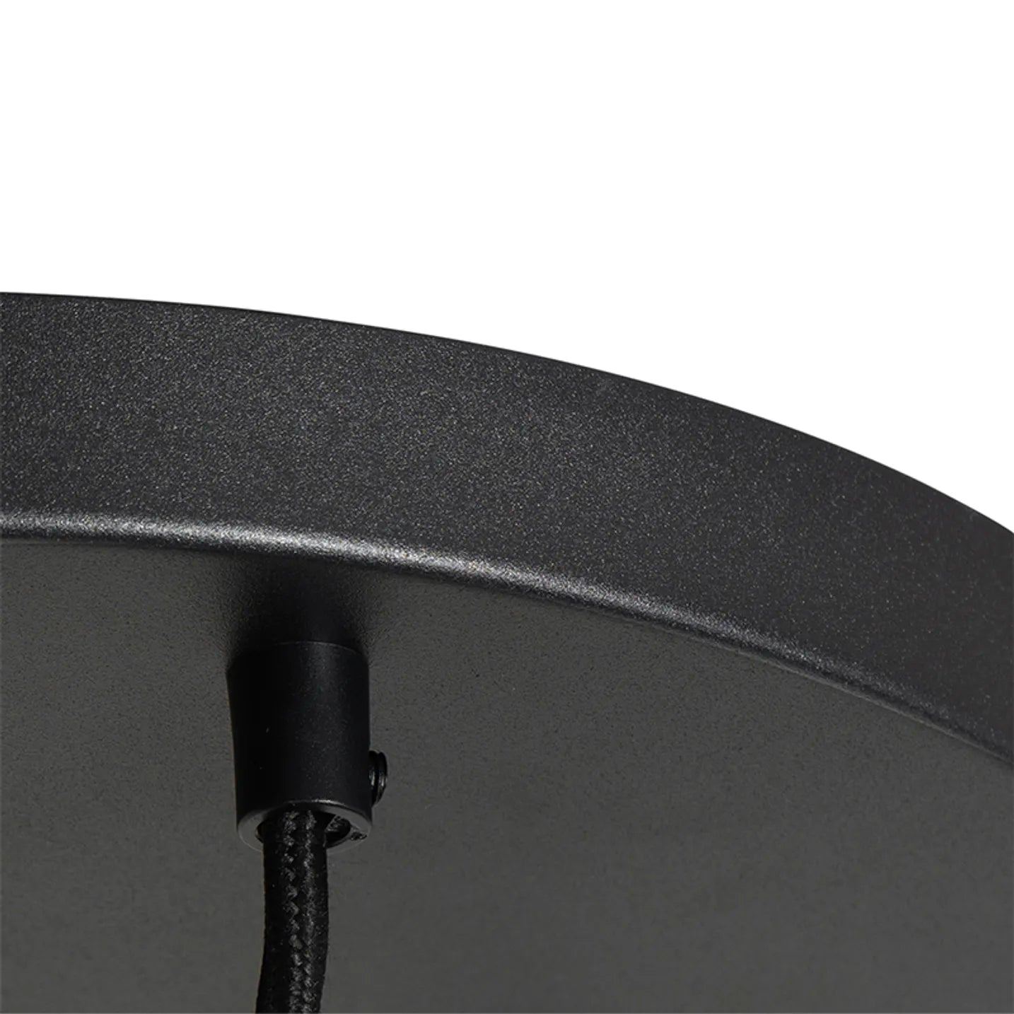 Lampă suspendată neagră cu sticlă aurie cu 3 lumini Pallon