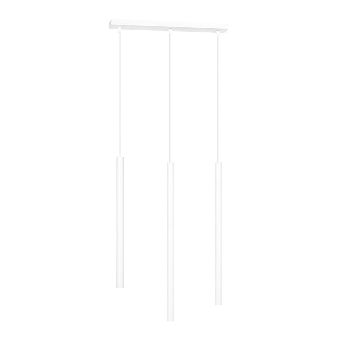 Lampa suspendata alba 3 lumini Selter
