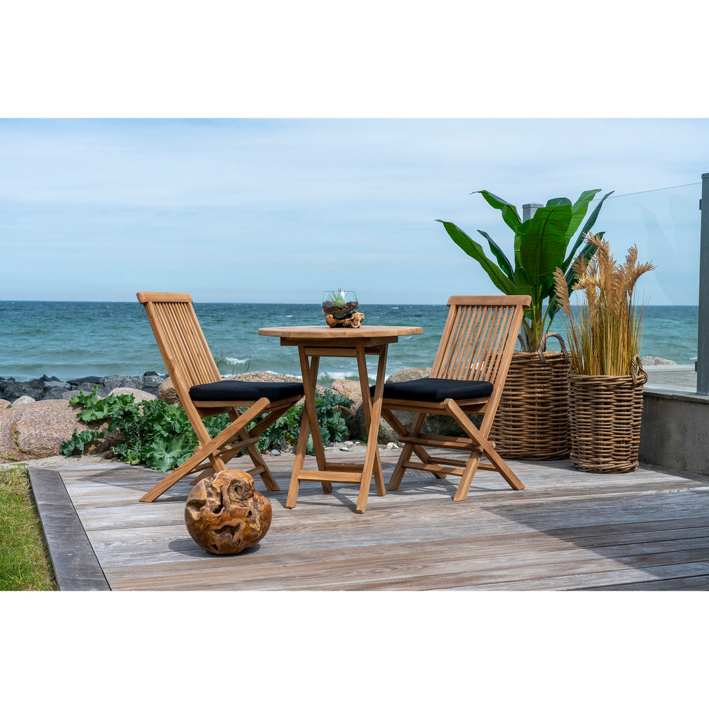 Scaun de dining, tec, natur