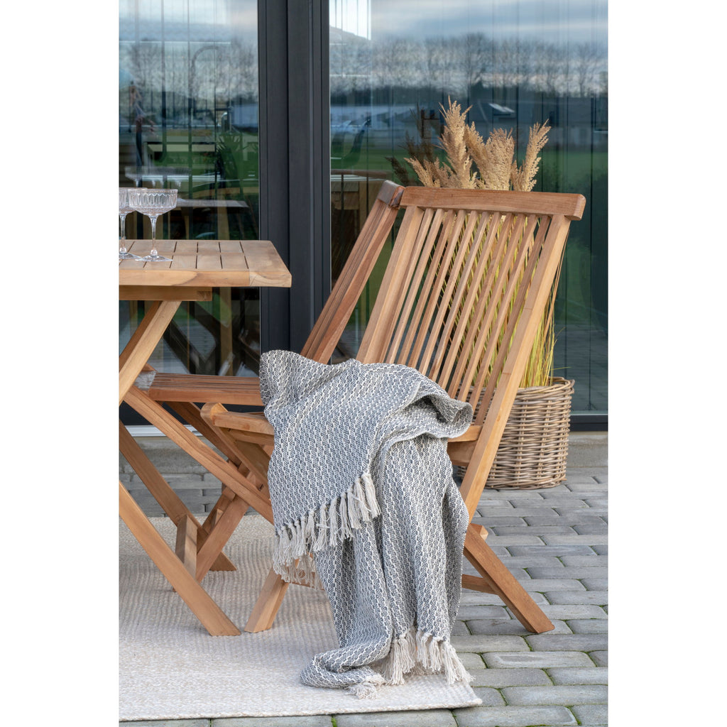 Scaun de dining, tec, natur