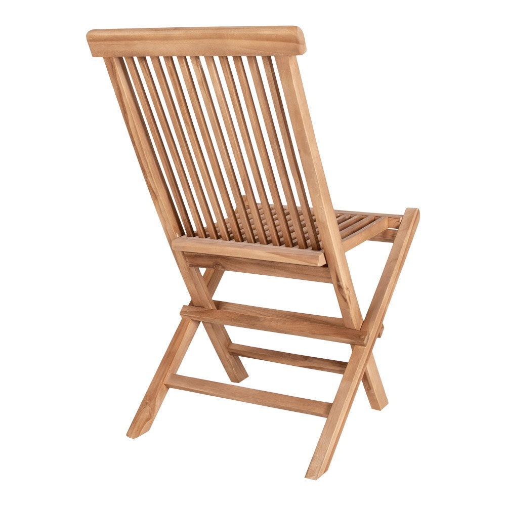 Scaun de dining, tec, natur