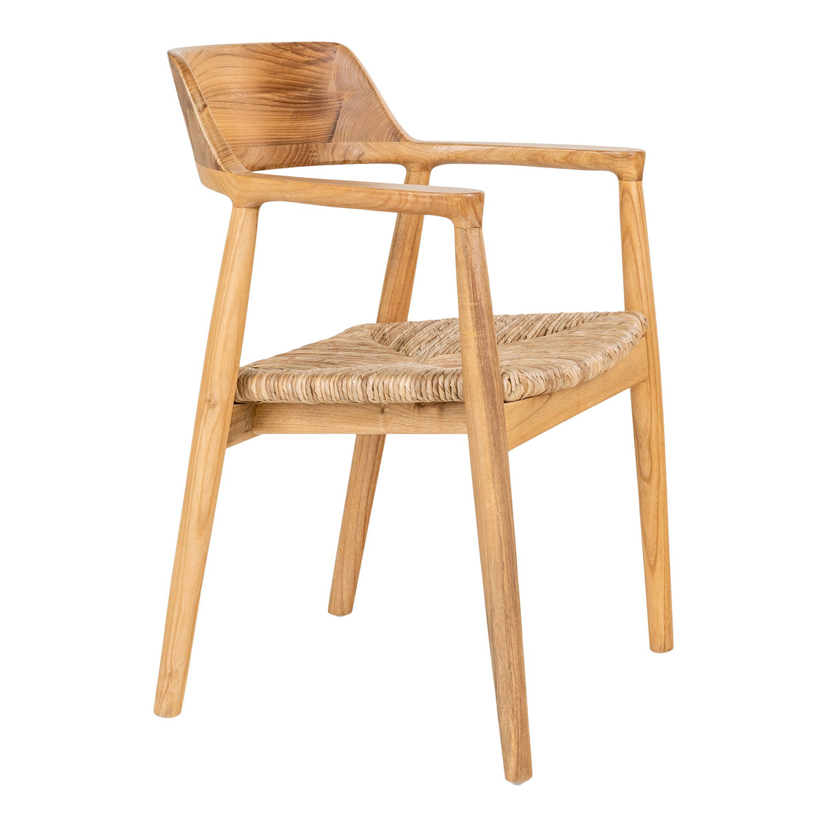 Scaun de dining, lemn de sungkai, natur, 58x56x78 cm