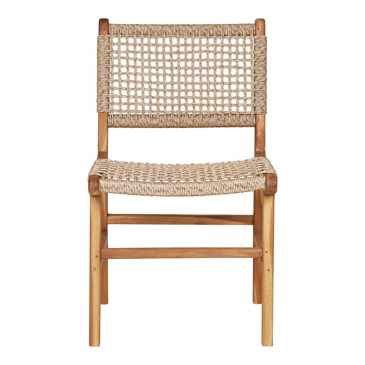 Scaun de dining, tec, natur