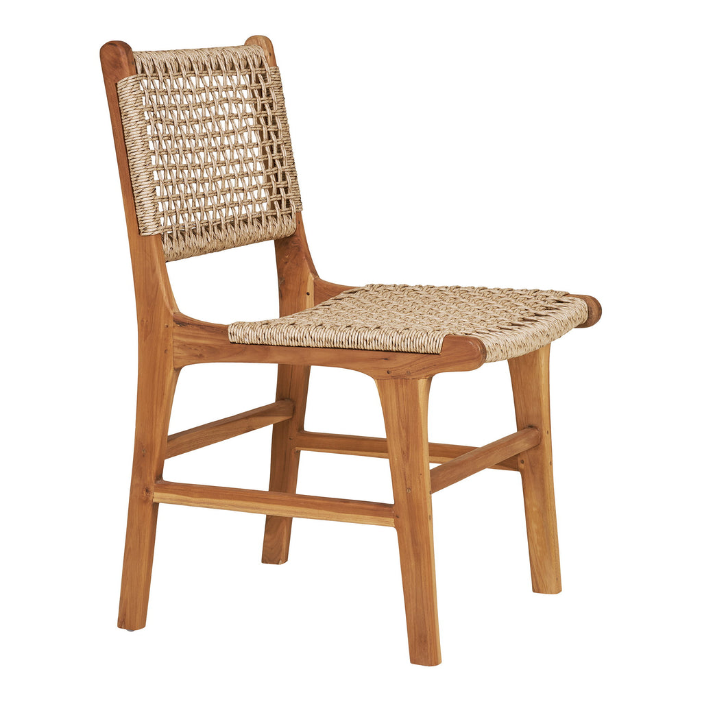 Scaun de dining, tec, natur