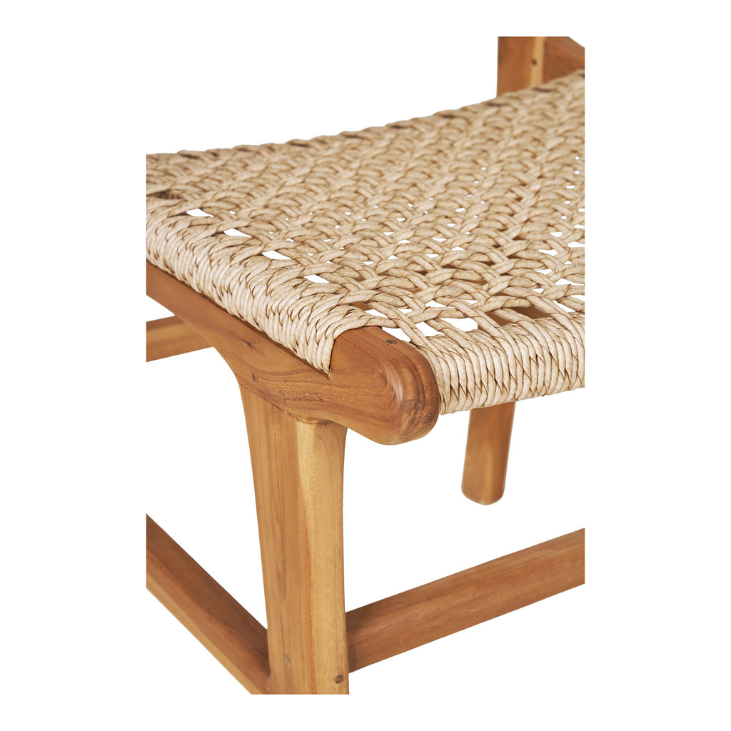 Scaun de dining, tec, natur
