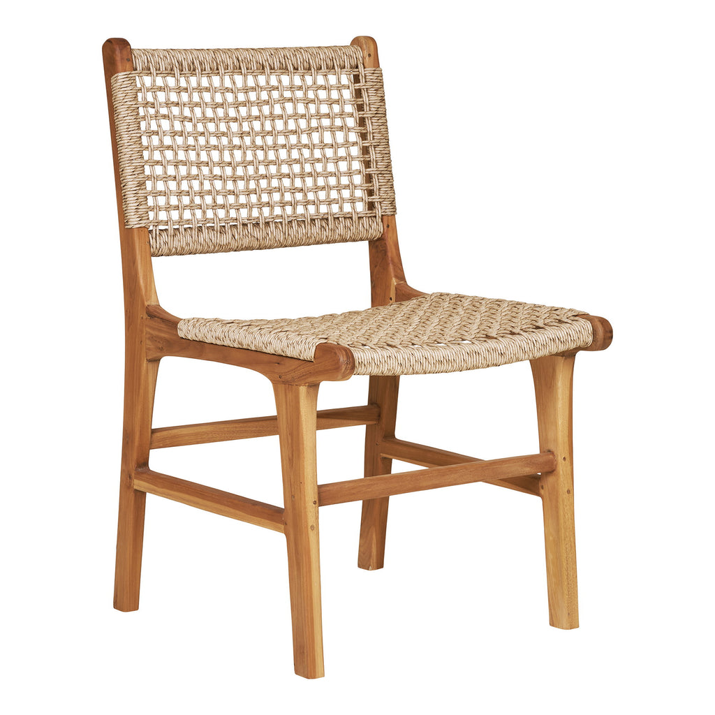 Scaun de dining, tec, natur