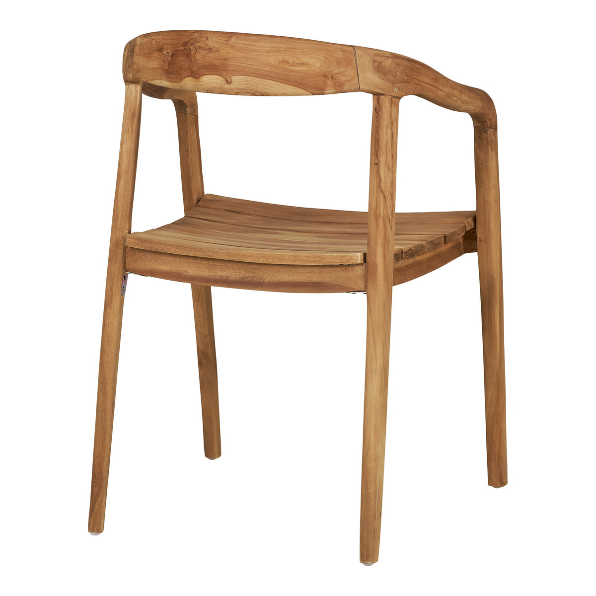 Scaun de dining, tec, natur