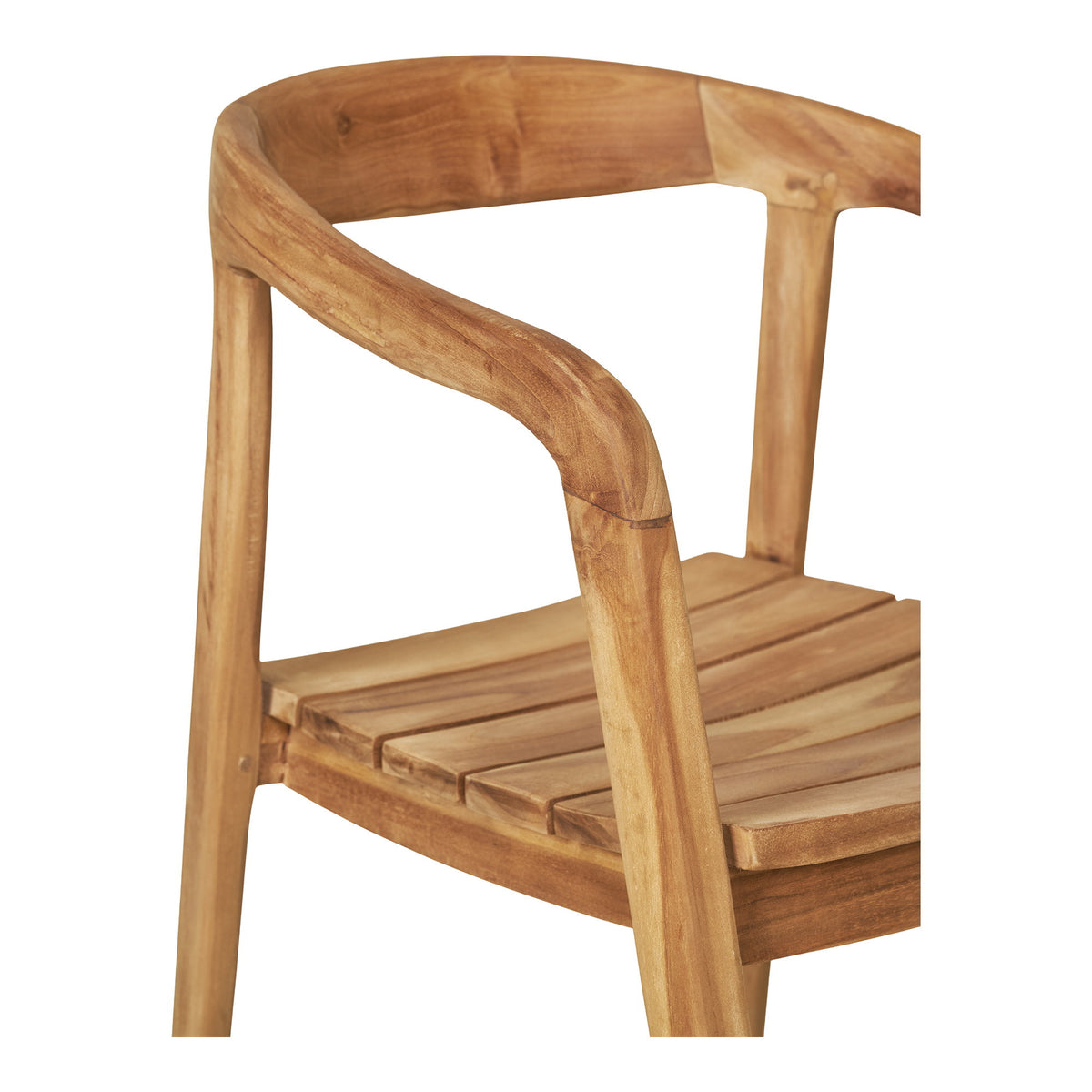 Scaun de dining, tec, natur