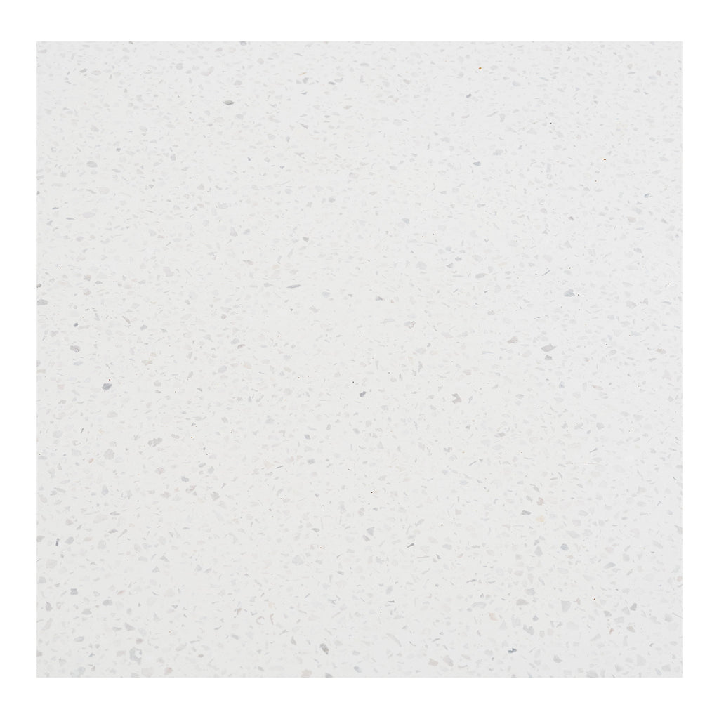 Masă de dining, salcâm/terrazzo, alb/natur, 95x210x76 cm