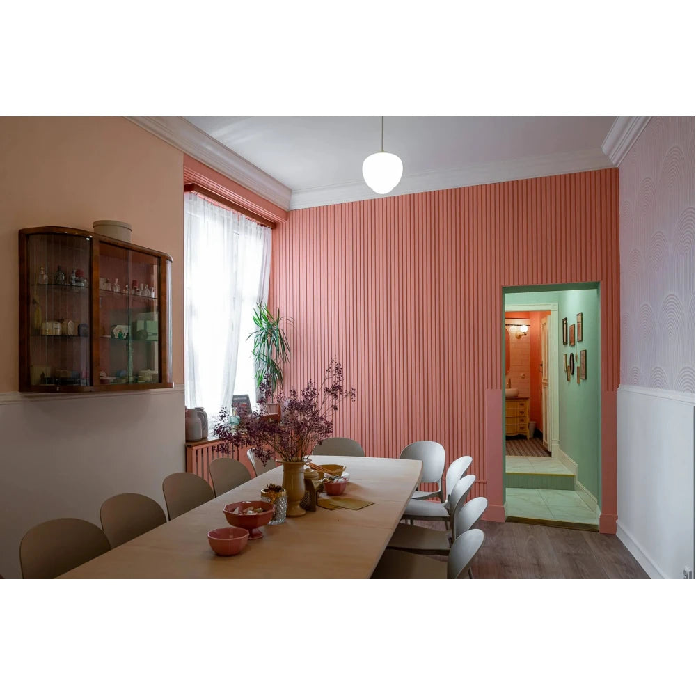 Panou decorativ riflaj din polimer dur Lamelli Medio