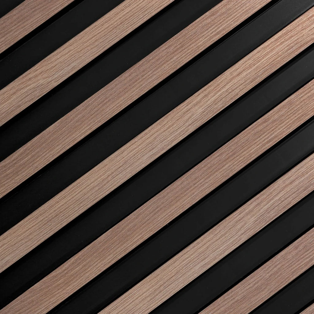 Panou decorativ riflaj polimer dur Lamelli Largo Gray Oak