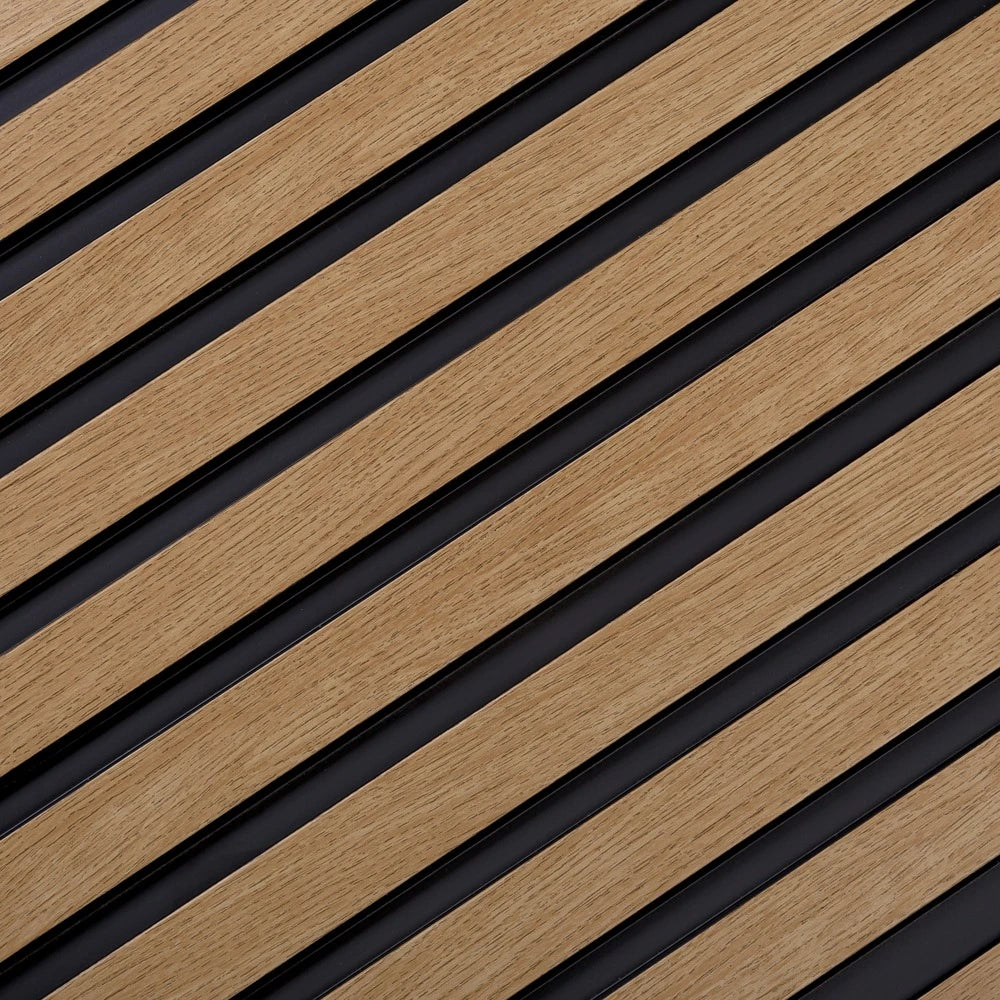 Panou decorativ riflaj polimer dur Lamelli Medio Classic Oak
