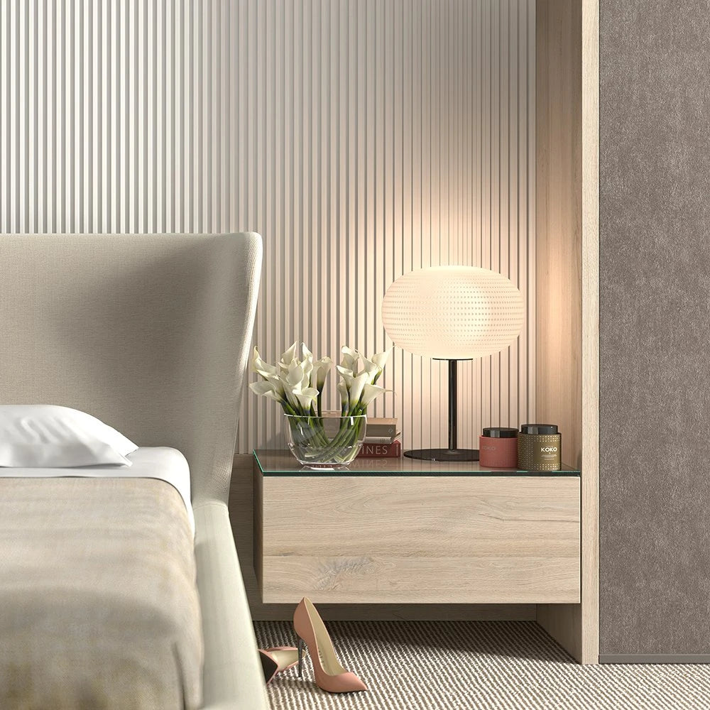 Panou decorativ riflaj din polimer dur Lamelli Stretto