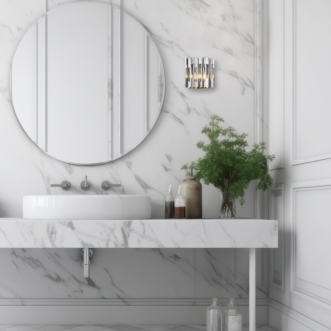 Aplica eleganta cu accente cromate Ritz