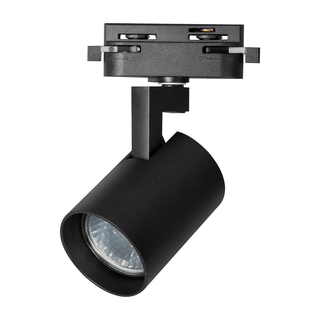 Proiector metalic negru Track Light Volf