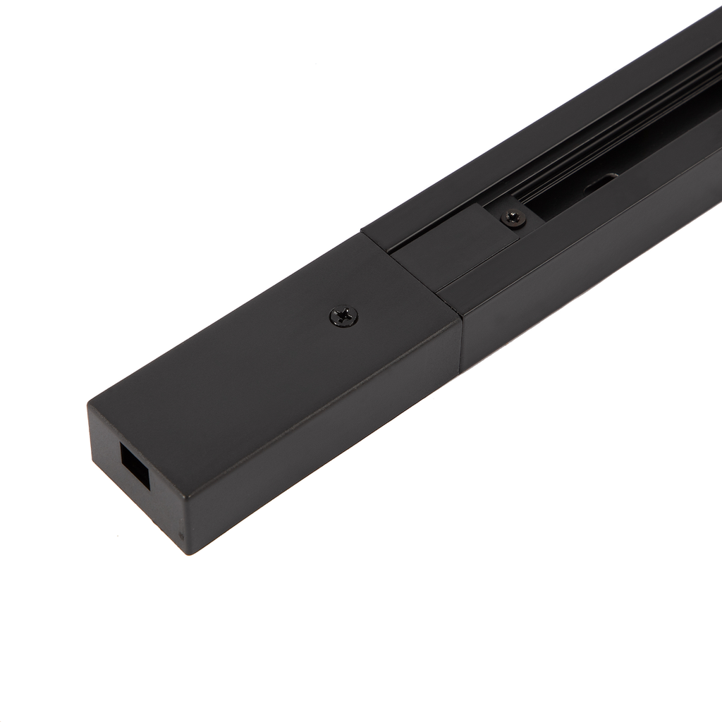 Sina monofazica din aluminiu neagra Track Light