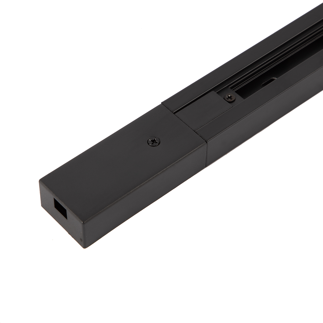 Sina monofazica din aluminiu neagra Track Light