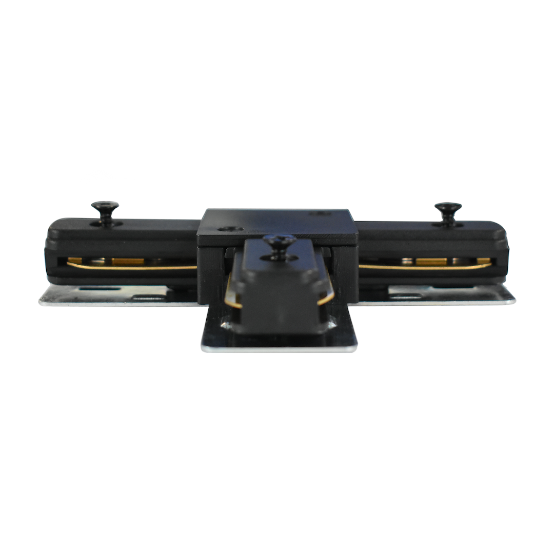 Conector T negru pentru sina monofazica Track Light