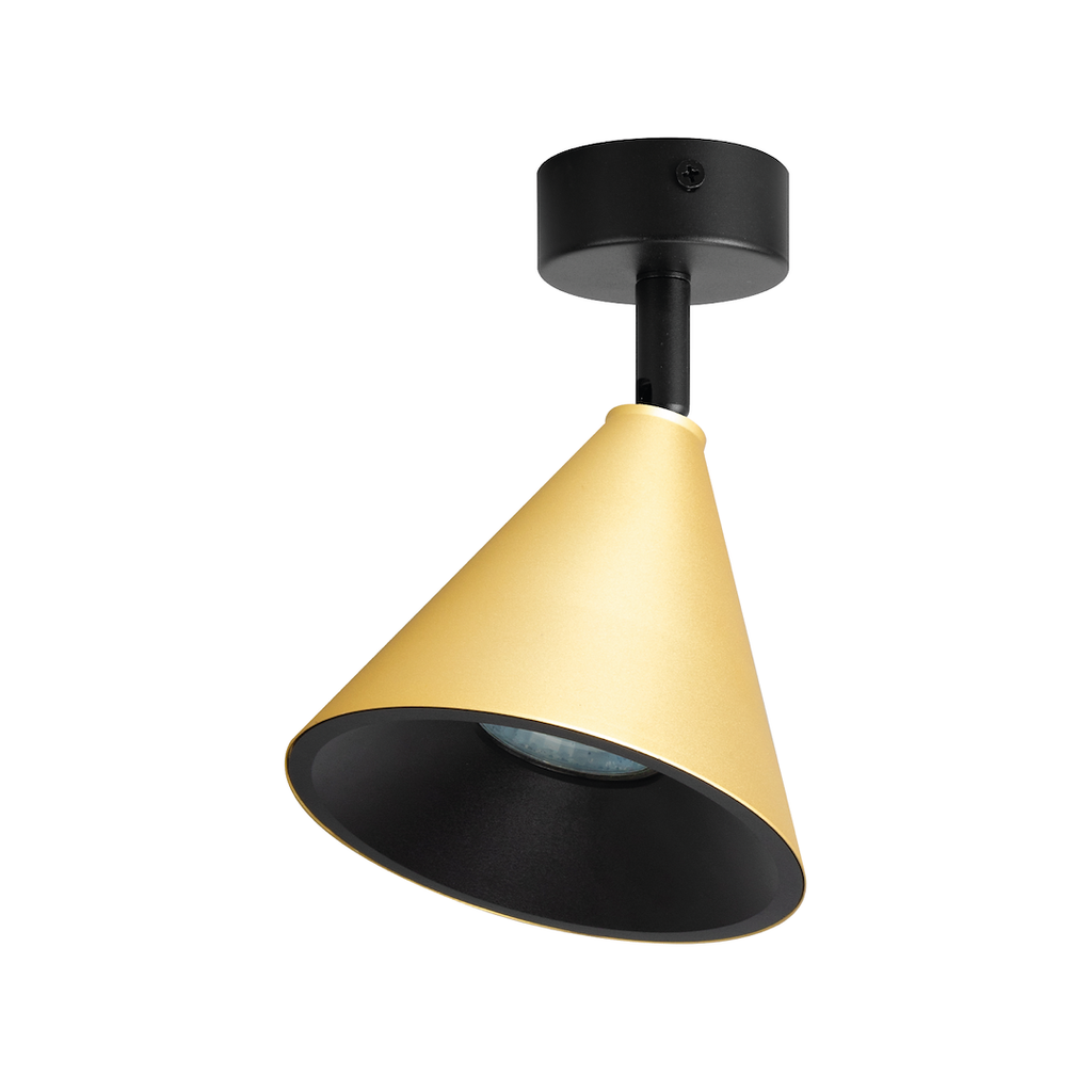 Spot metalic auriu Cone