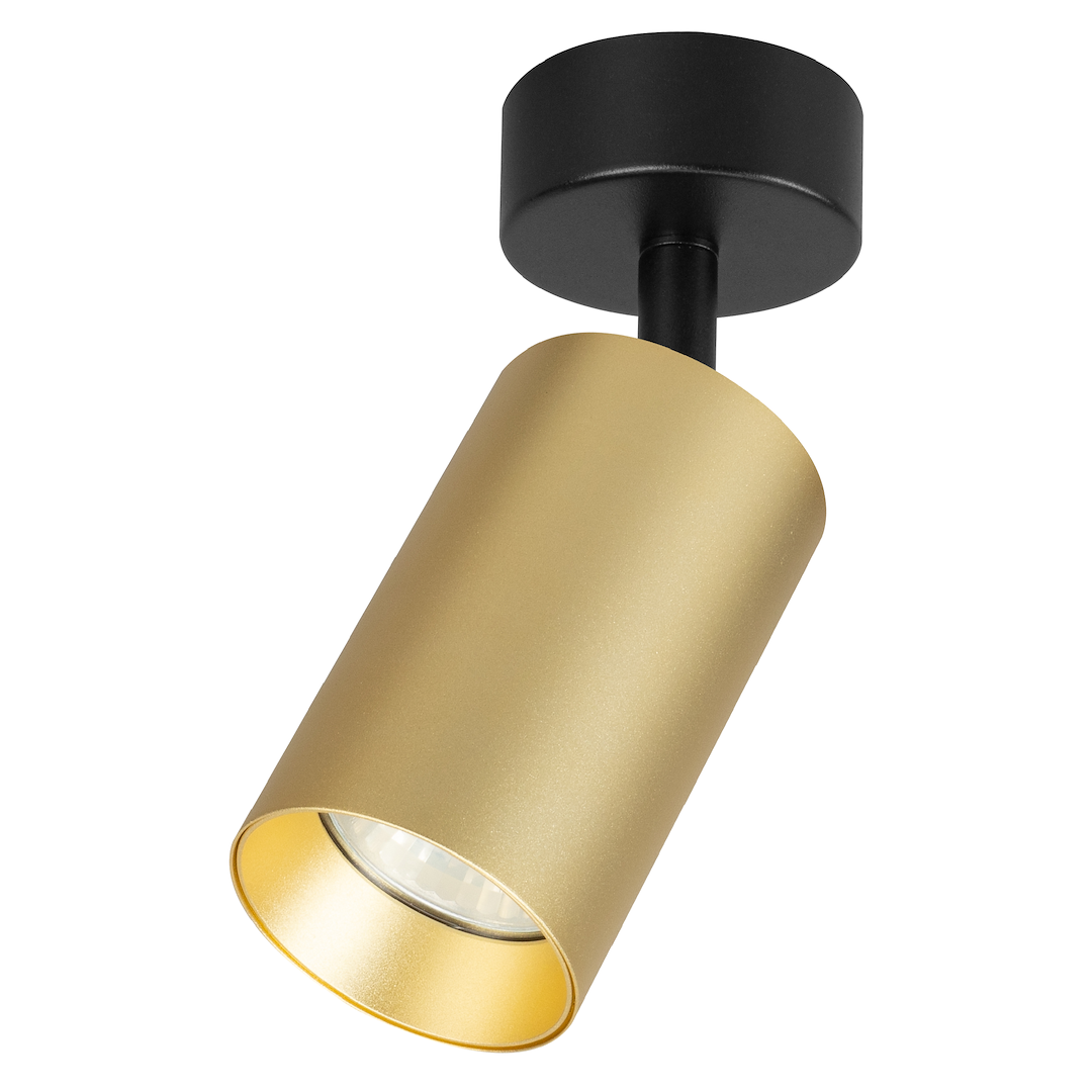 Spot metalic auriu Pipe