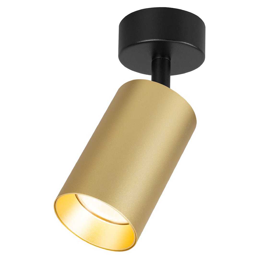 Spot metalic auriu Pipe