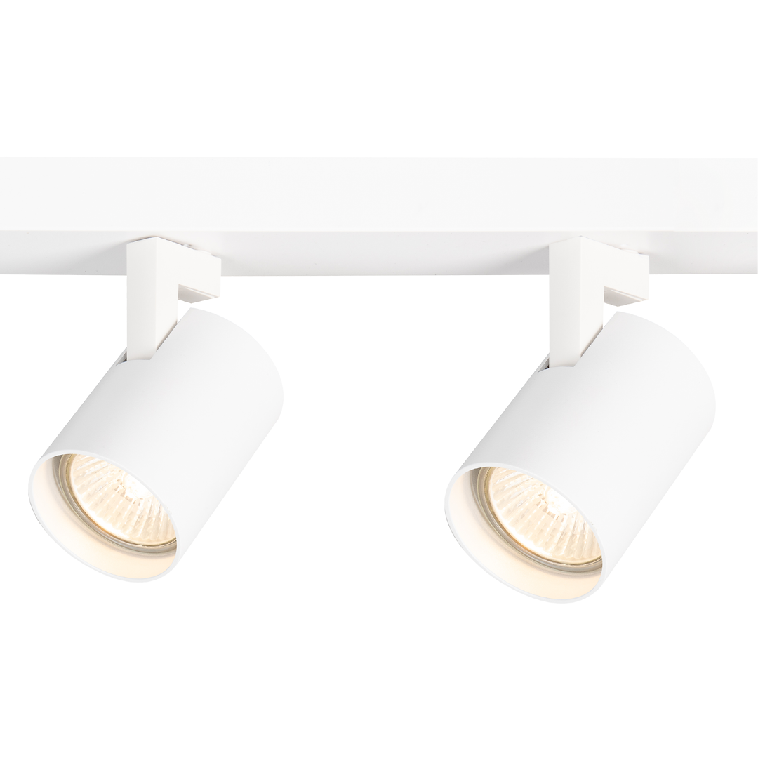 Plafoniera metalica alba 4 lumini Volf