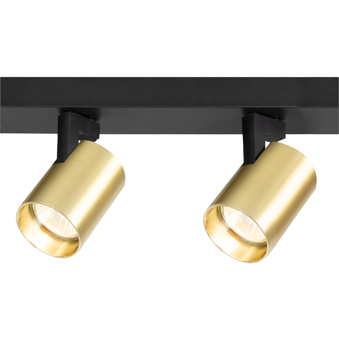 Plafoniera metalica aurie 4 lumini Volf