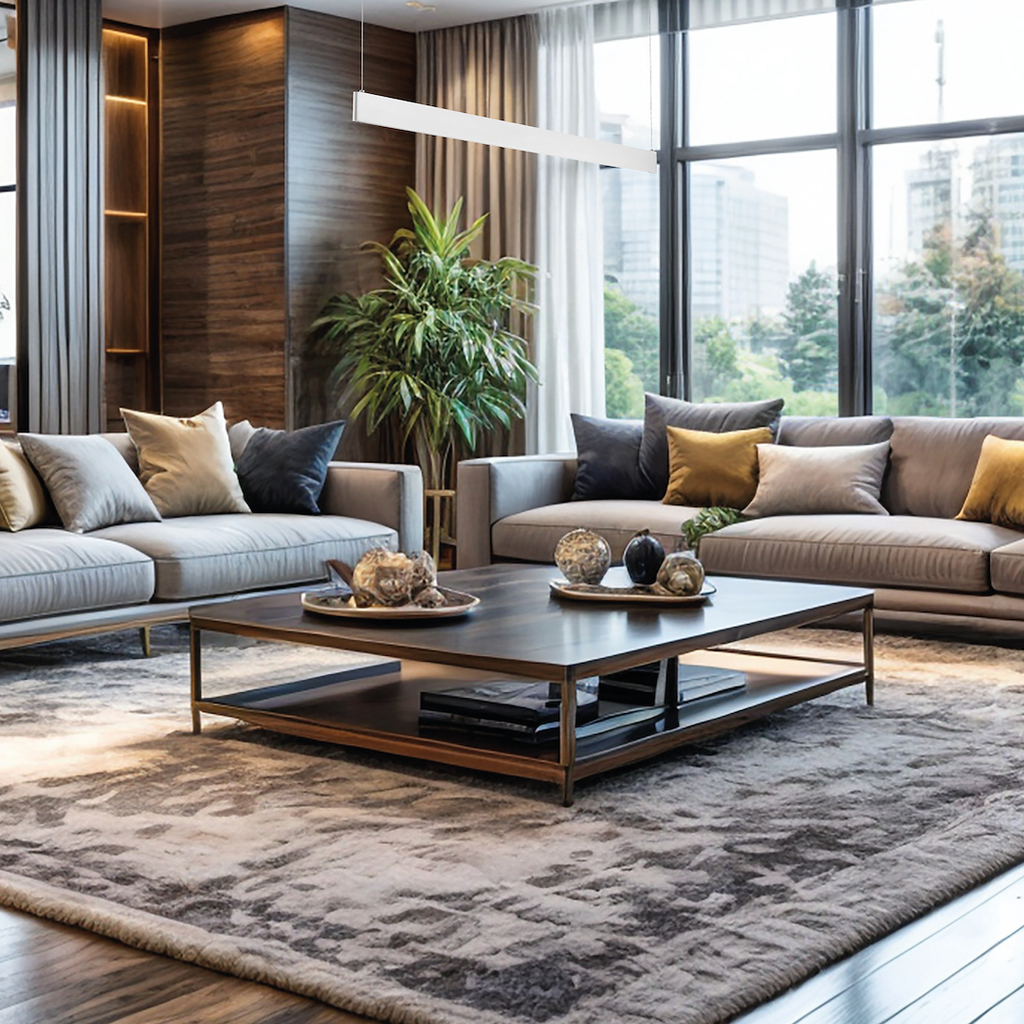 Lampa suspendata alba Linea