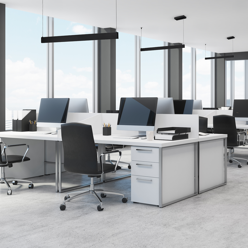 Lampa suspendata neagra Linea