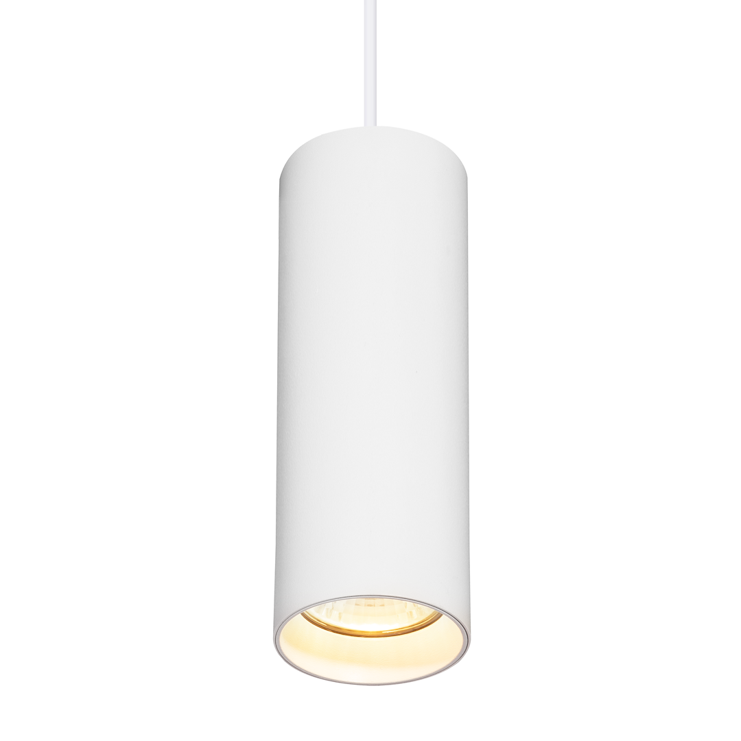 Proiector metalic alb pentru sina monofazica Track Light Pipe Luminaire