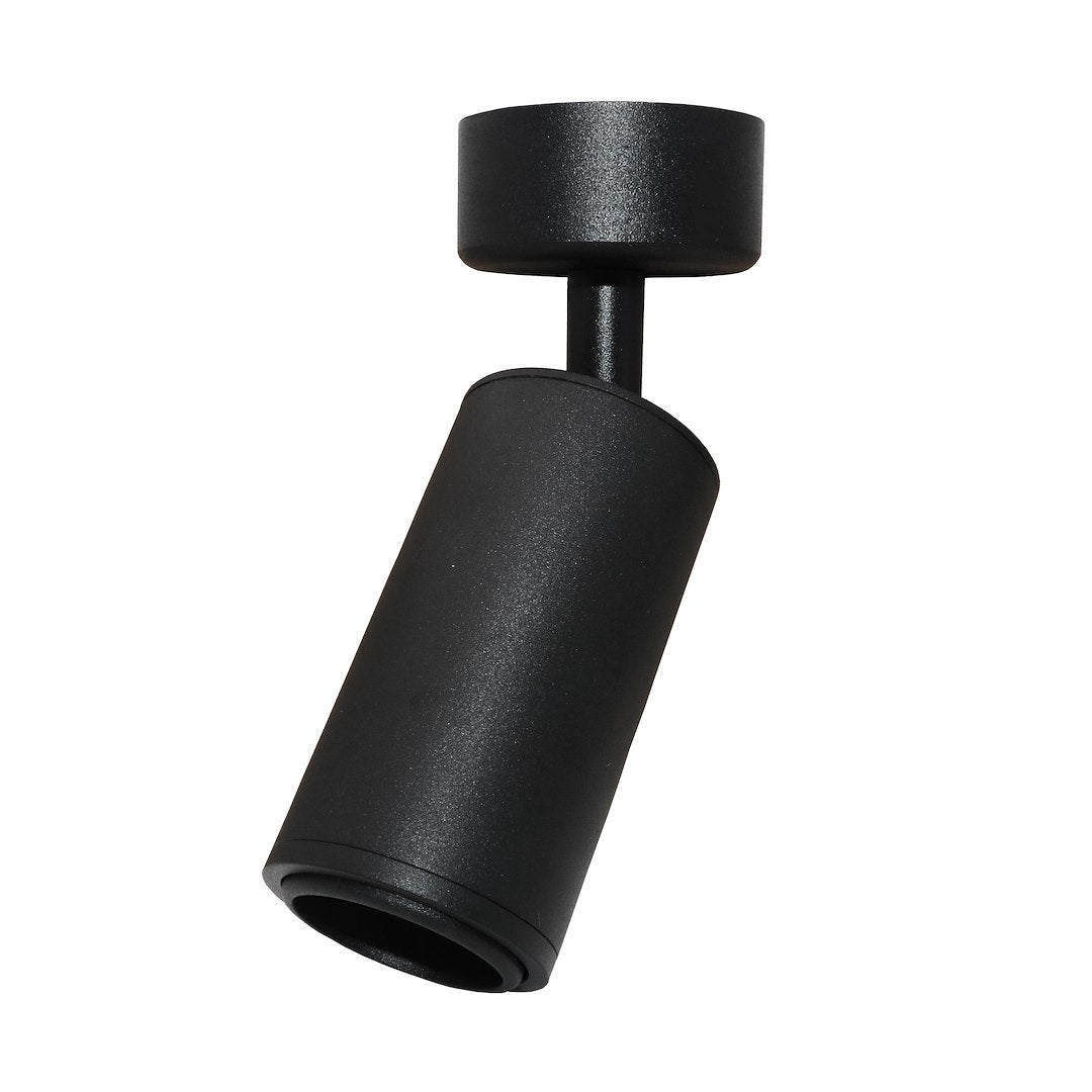 Spot metalic negru Mica Zoom