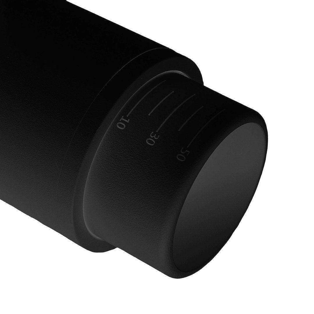 Spot metalic negru Mica Zoom