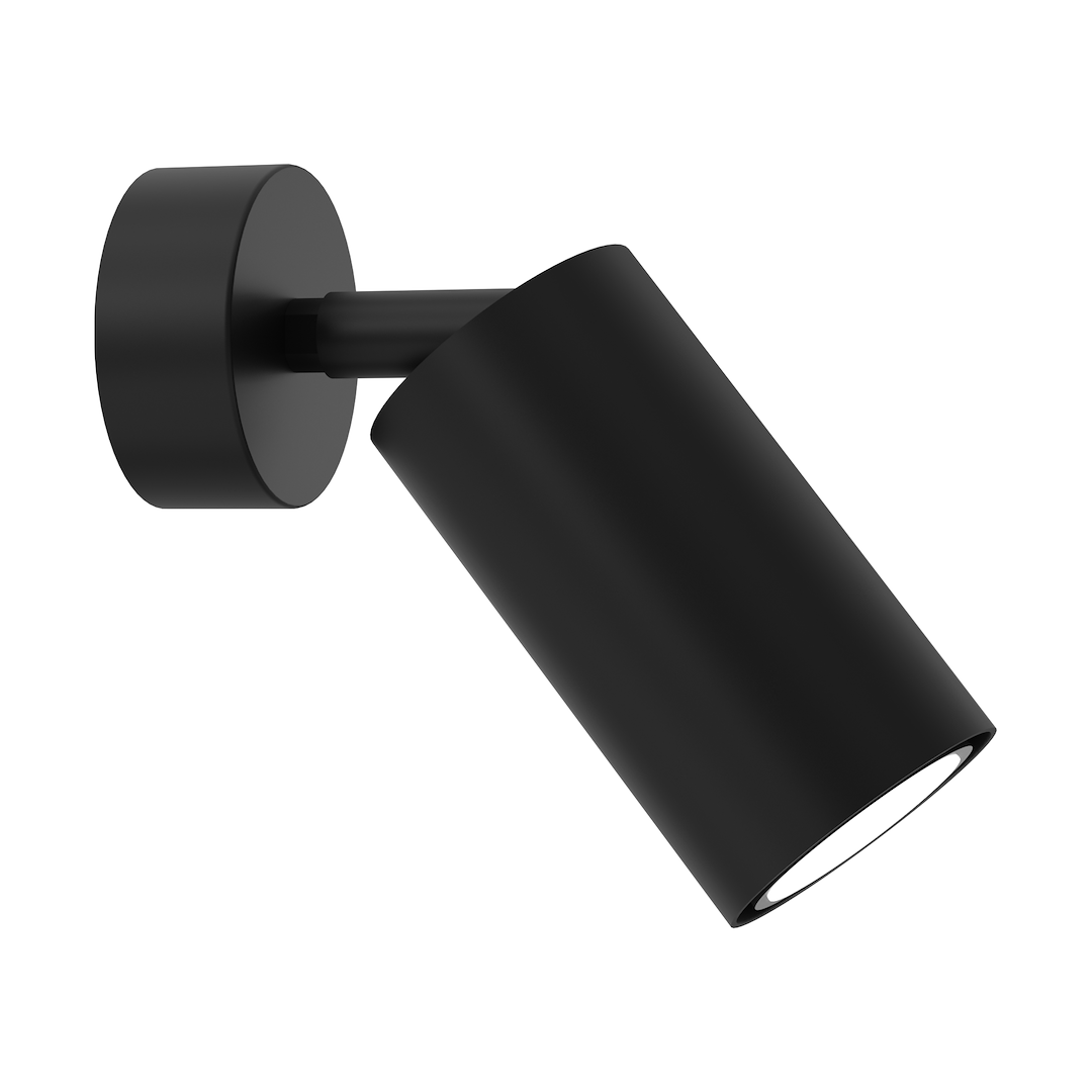Aplica metalica neagra Hudson