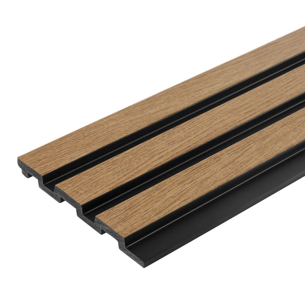 Panou decorativ riflaj polimer dur Lamelli Medio Classic Oak