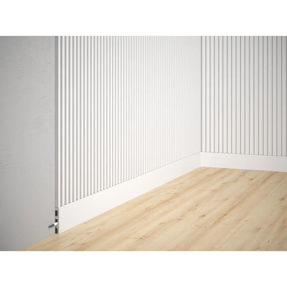 Panou decorativ riflaj din polimer dur Lamelli Stretto